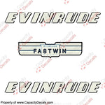 Evinrude 1952 15hp Fastwin Decal Kit