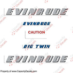 Evinrude 1952 25hp Decal Kit