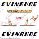 Evinrude 1954 25hp Electric Decals