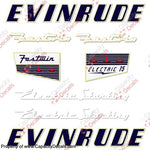 Evinrude 1956 15hp Electric Decals