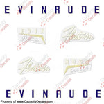 Evinrude 1958 7.5hp Decal Kit