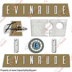 Evinrude 1959 3hp Decal Kit