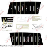 Evinrude 1960 10hp Decal Kit