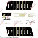 Evinrude 1960 18hp Decal Kit