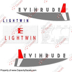 Evinrude 1962 3hp Decal Kit