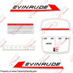 Evinrude 1967 3hp Lightwin Decal Kit