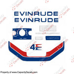 Evinrude 1974 4hp Lightwin Decal Kit