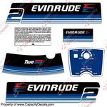 Evinrude 1979 2hp Decal Kit