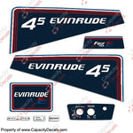 Evinrude 1981 4.5hp Decal Kit