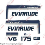 Evinrude 1993 - 1997 175hp OceanPro Decals