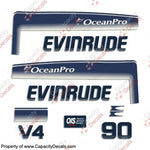 Evinrude 1993 - 1998 90hp OceanPro Decals