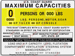 Create Your Own Capacity Plate Style B