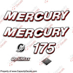 Mercury 175hp "Optimax" Decals - 2006
