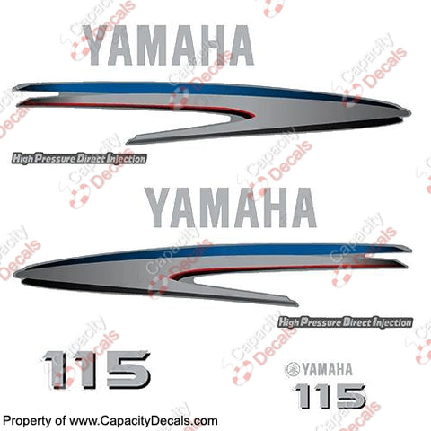 Yamaha 115hp HPDI Decals