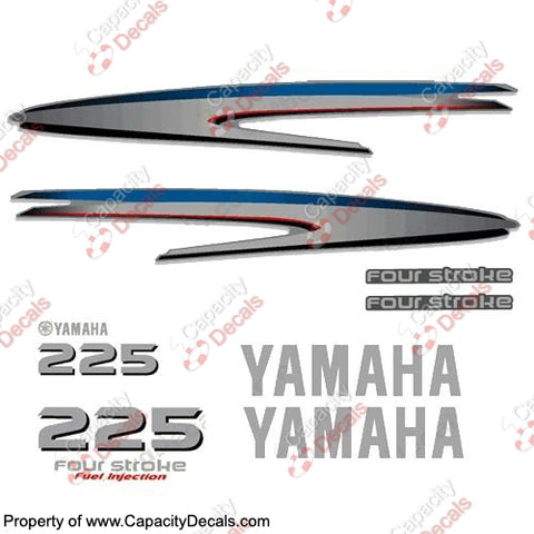 Yamaha 225hp FourStroke Decal Kit