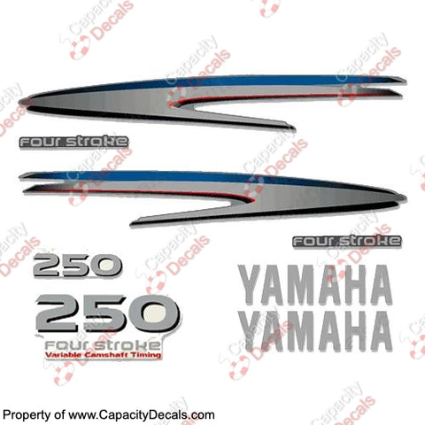 Yamaha 250hp FourStroke Decal Kit